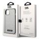 8. Karl Lagerfeld KLHCP14MG2ELS iPhone 14 Plus 6.7" Hardcase Silber / Silber Glitter Plaque Logo