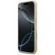 5. Karl Lagerfeld Silikonhülle mit Karl-Skizze und Logo (MagSafe) für iPhone 17 Pro Max – Braun