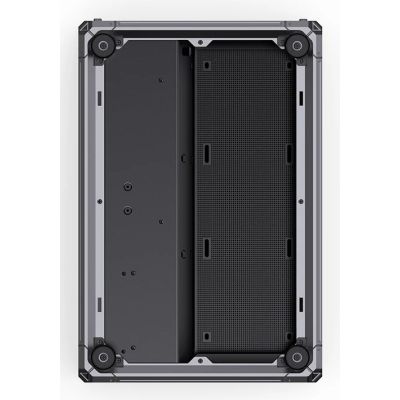 51. Jonsbo X400 PC-Gehäuse, Midi-Tower, ATX, gehärtetes Glas – grau