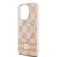 6. DKNY IML Checkered Mono Pattern & Printed Stripes MagSafe-Hülle für iPhone 15 Pro Max – Rosa