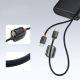 10. Baseus EnerFill FC41 25000mAh 145W Powerbank mit Digitalanzeige und integriertem Dual-USB-C-Kabel – Schwarz
