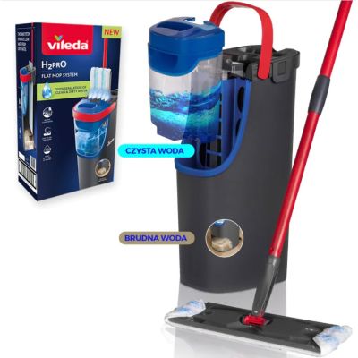 4. Vileda H2prO Flachwischer