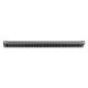 4. Hochdichtes Patchpanel 19 Zoll, 24x RJ45, LSA-Level, Cat. 6, geschirmt, 0,5 HE, schwarz, Kabelführung
