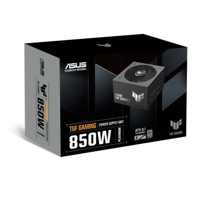 41. ASUS TUF Gaming 850W Platinum Netzteilmodul 20+4 Pin ATX Schwarz