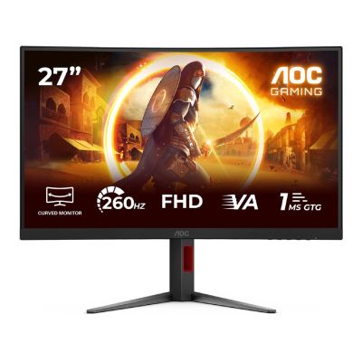 21. AOC G4 C27G4Z2 Computermonitor 68,6 cm (27") 1920 x 1080 px Full HD LCD Schwarz, Rot