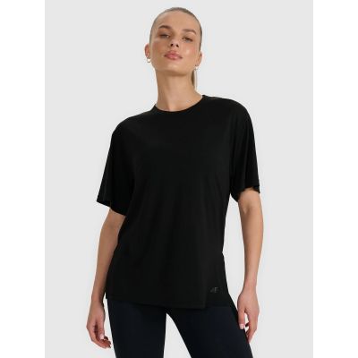 3. Oversize-T-Shirt für Damen aus Modal 4F 4FRAW25TTSHF3408-20S
