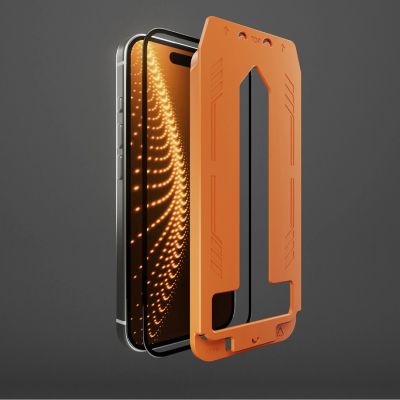 2. SBS Schutzglas mit D3O Technologie Set mit Applikator für iPhone 17 / iPhone 16 Pro