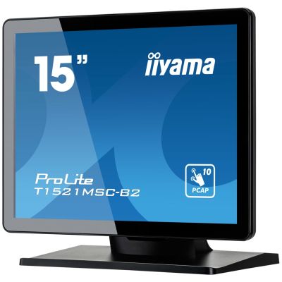 6. T1521MSC-B2 15-Zoll-PCAP-Monitor mit rahmenlosem Front-Touchscreen