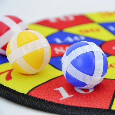 5. Dartspiel für Kinder mit Klettverschluss und Pistolen, 36 cm