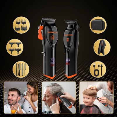 3. MAXGROOM WF-3908 Multifunktions-Haarschneidemaschine mit Trimmer - schwarz