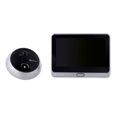 EZVIZ DP2C 2MP Video-Türsprechanlage 10,9 cm (4,3 Zoll), Silber