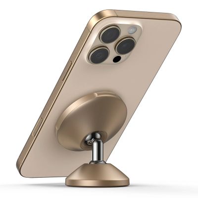 7. Baseus GoTrip DC1 Magnethalterung kompatibel mit MagSafe für Windschutzscheibe/Armaturenbrett – Gold
