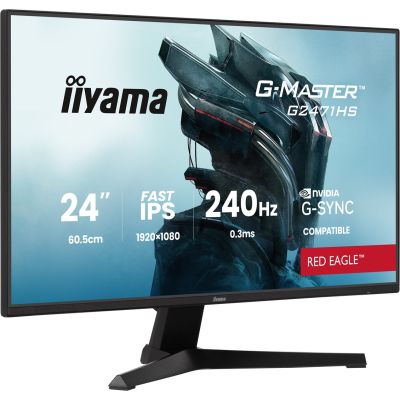 3. IIYAMA LED Fast IPS Monitor 23,8" G2471HS-B1 Red Eagle 240Hz