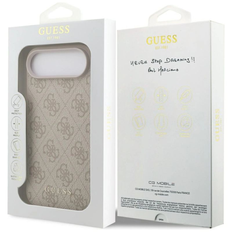 8. Guess 4G Classic Case für iPhone 17 Air - Rosa
