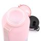 10. Meteor 1500 ml rosa/blaue Sportflasche