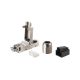 2. Equip 121172 RJ-45 Stecker Schwarz, Edelstahl