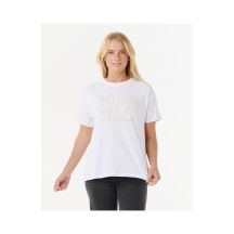 Weißes T-Shirt RIP CURL OCEANIC RELAXED TEE