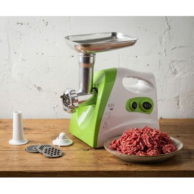 7. Esperanza Meatball EKM012G Fleischwolf (600W; weiß, grün)