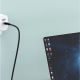 6. Dudao USB Type C - Lightning Kabel Schnellladung PD 20W 1m Schwarz (L7MaxL)