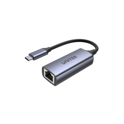2. UNITEK Adapter USB-C - RJ45 Stecker/Buchse, 1 Gbit/s, PD 100 W