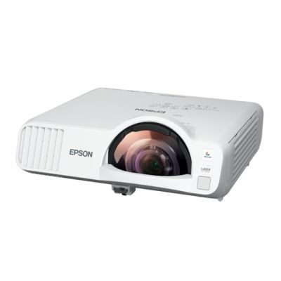 2. Epson V11HA76080 Datenprojektor, Standardprojektor, 4000 ANSI Lumen, 3LCD WXGA (1200x800), 3D-kompatibel, Weiß