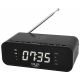 11. ADLER AD 1192b schwarzes Radiowecker