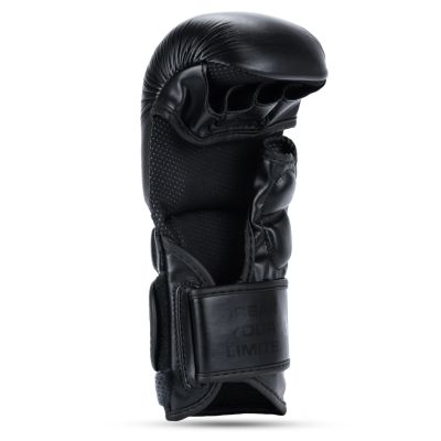 8. MMA Sparring Handschuhe M - Warrior Schwarz - LegacySeries