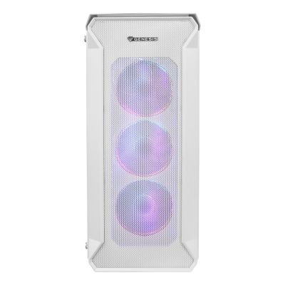 7. GENESIS IRID 505 ARGB WEISS MIDI TOWER CASE NPC-1872
