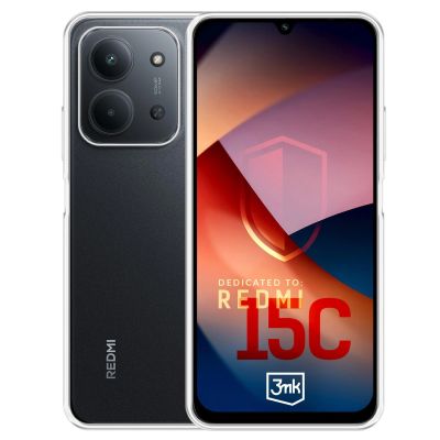 24. 3mk Clear Case für Xiaomi Redmi 15C - transparent