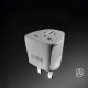 4. SBS UK Reiseadapter – Universal – Weiß
