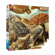 Good Loot Fantasie-Puzzle: Ernst Haeckel Chelonia – Meeresschildkröten, 1000 Teile