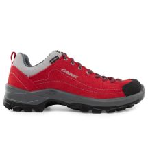 Grisport Damen-Trekking-Schuhe aus rotem Veloursleder mit Gritex