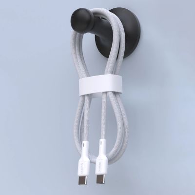 3. Dudao L9C 65W USB-C - USB-C 2m Kabel - Weiß