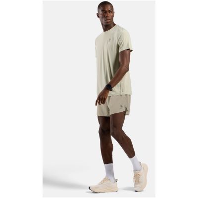6. Herren-Shorts Odlo ZEROWEIGHT 5 INCH in Grau