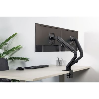 17. Neomounts FPMA-D650DBLACK Monitorhalterung/Ständer 68,6 cm (27") Schreibtisch Schwarz
