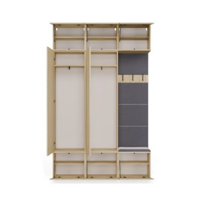 3. Garderobe HAGA III 2SZ1W SONOMA