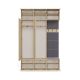 3. Garderobe HAGA III 2SZ1W SONOMA