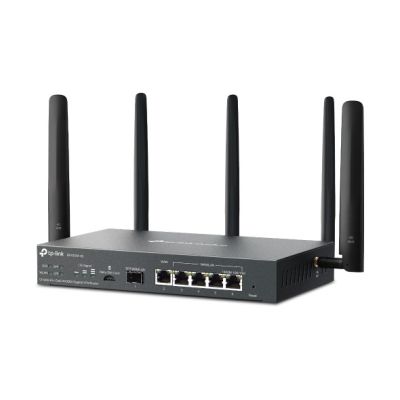 2. TP-Link Omada ER706W-4G WLAN-Gigabit-Ethernet-Dualband-Router (2,4 GHz/5 GHz) Schwarz