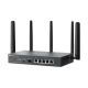 2. TP-Link Omada ER706W-4G WLAN-Gigabit-Ethernet-Dualband-Router (2,4 GHz/5 GHz) Schwarz