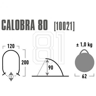 3. High Peak Calobra 80 10021 Strandzelt