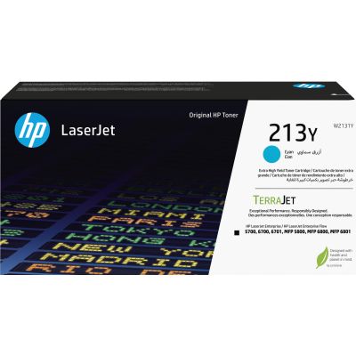 11. HP Original 213Y Extra High Yield Cyan LaserJet Tonerkartusche