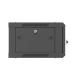 32. LANBERG Wandregalschrank 19" 4U 600X450 Schwarze Metalltür (Bausatz)