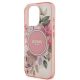 6. Guess IML Flower & Tonal Circle MagSafe Hülle für iPhone 16 Pro Max – pink