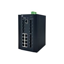 LevelOne 20x GE IGX-2072 Switch 8x 1GbE 8x 2.5GbE SFP+ sw
