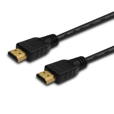 SAVIO cl-37 Kabel (HDMI M - HDMI M; 1 m; schwarz)