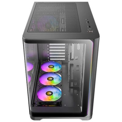 8. Midi-/Minitower-Gehäuse Antec Geh Mid C5 CURVE ARGB ATX/M-ATX/M-ITX auf BK (Einzelhandel)