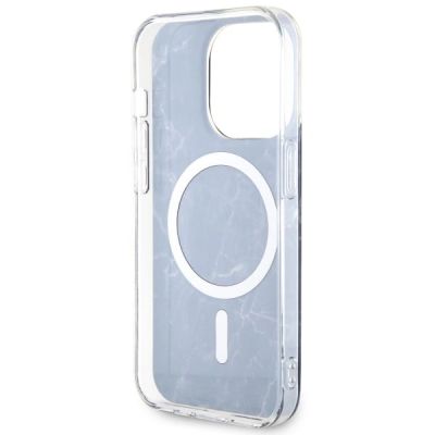 10. Guess GUHMP14LPCUMAK iPhone 14 Pro 6.1" schwarz/schwarz Hardcase Marble MagSafe