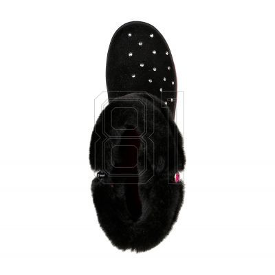 2. Skechers GLITZY GLAM COZY CUDDLERS JR 314851L-BLK Schuhe