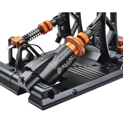 5. Asetek 40-010-0000003 Forte® Sim Racing Pedale Bremse & Gas