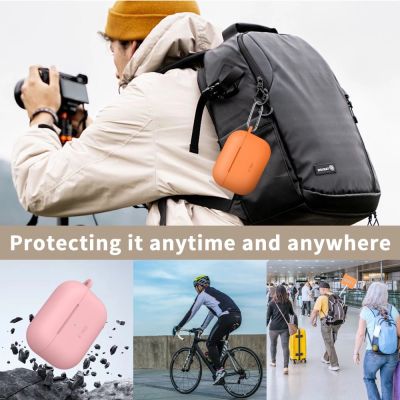 8. Tech-Protect Silikon-Hakenhülle für AirPods Pro – Blau